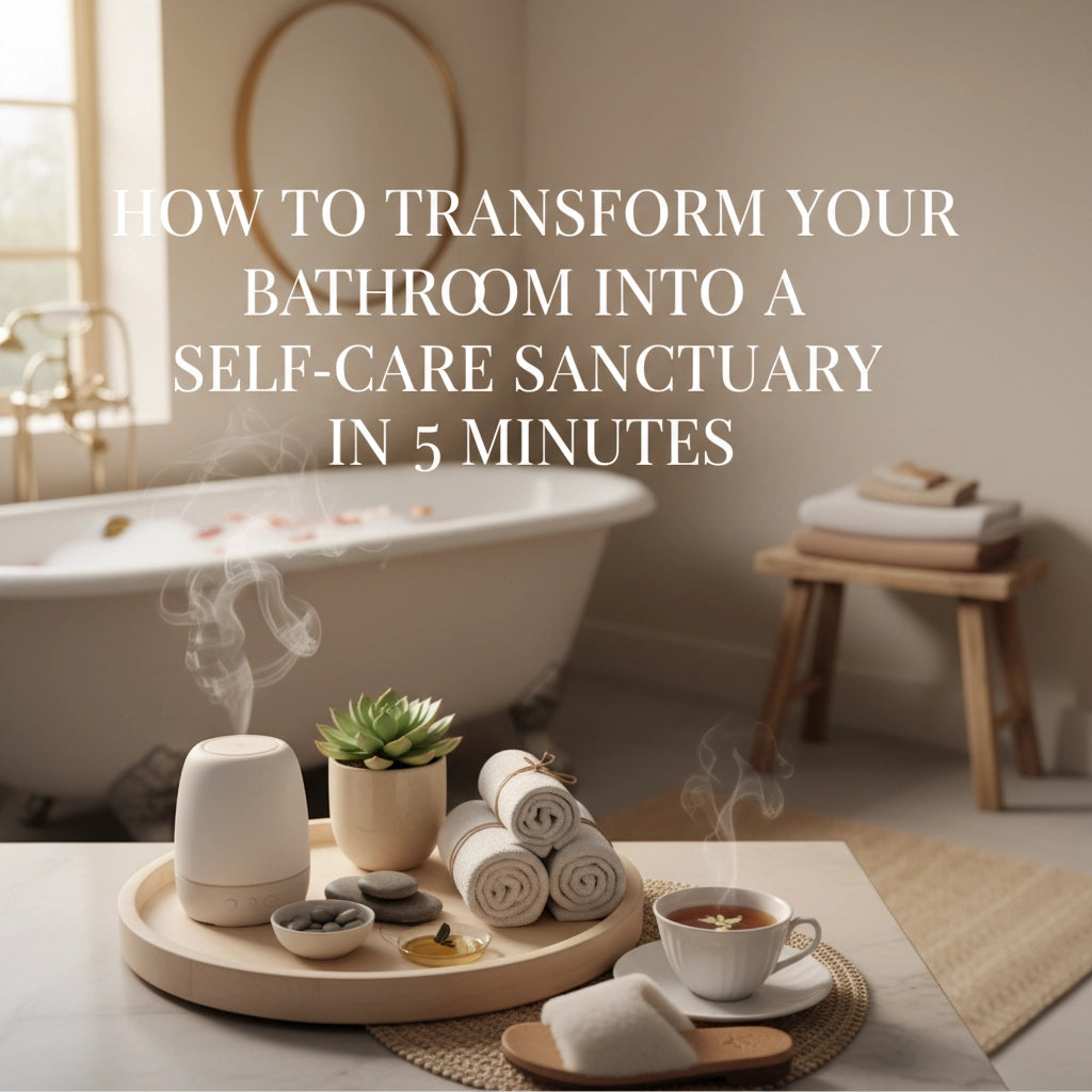 How to Transform Your Bathroom into a Self-Care Sanctuary in 5 Minutes ...