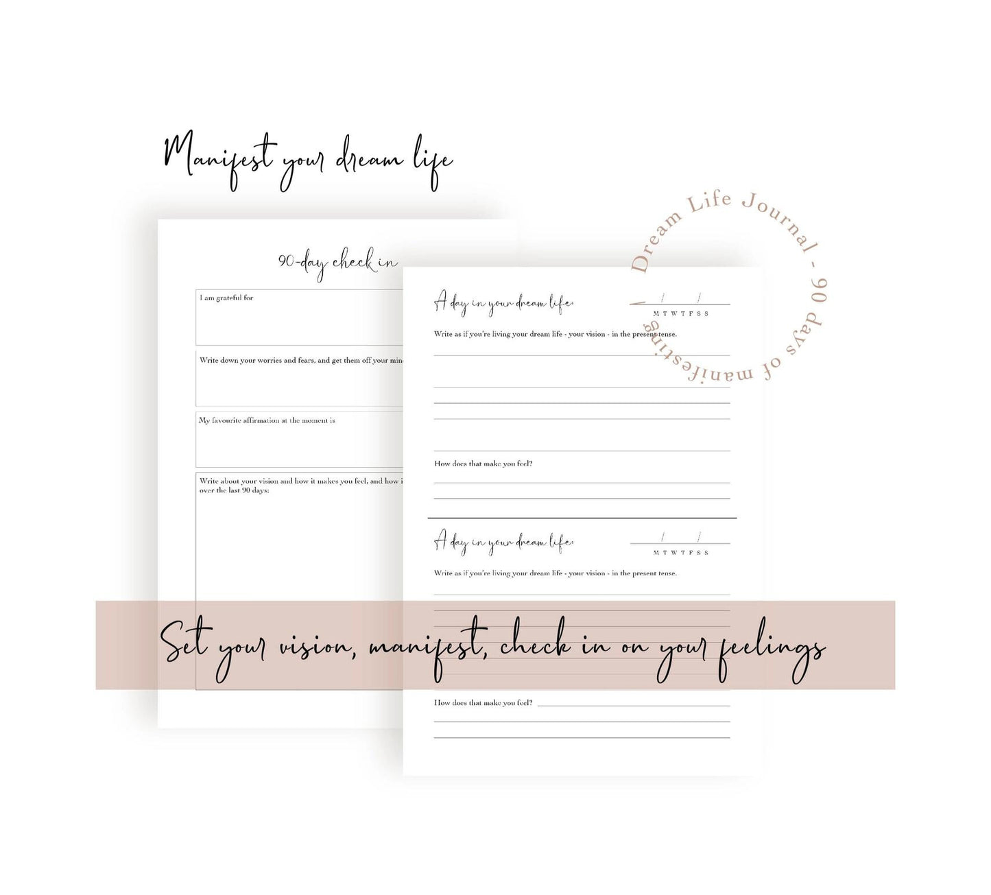 Dream Life Manifesting Journal - gspot.studio