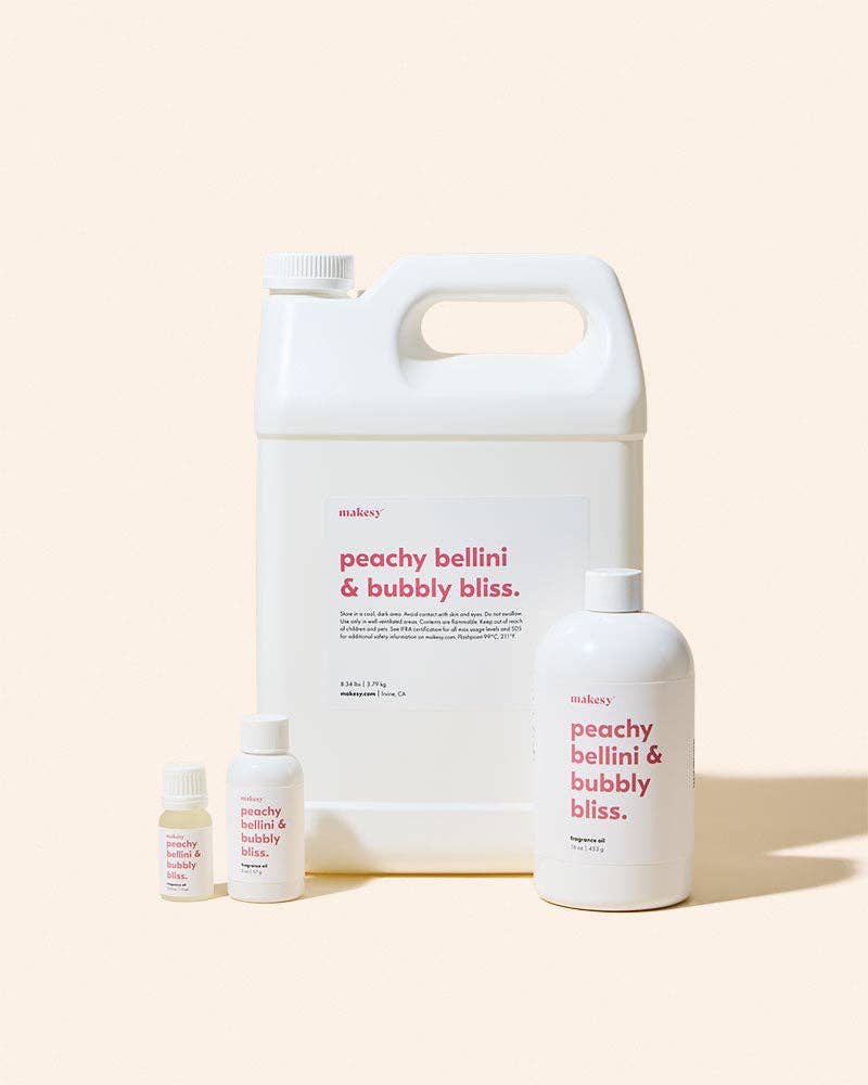 Peachy bellini & bubbly bliss™ fragrance oil: 0.33oz / 10ml