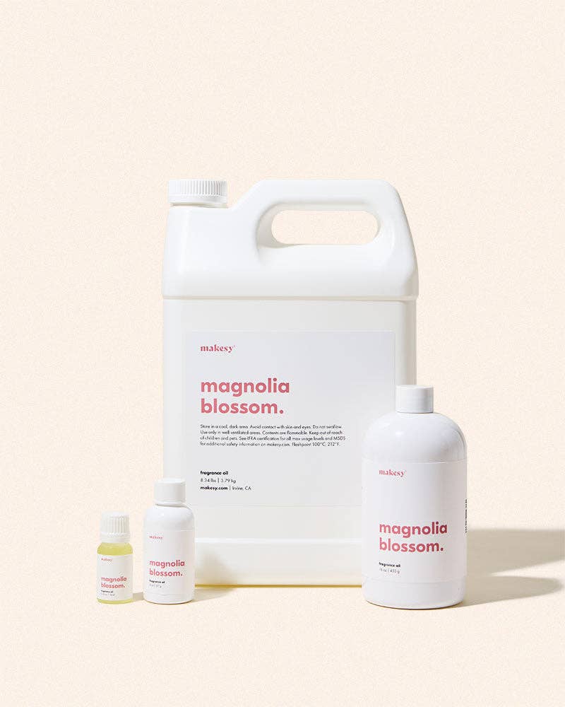 Magnolia blossom fragrance oil: 0.33oz / 10ml