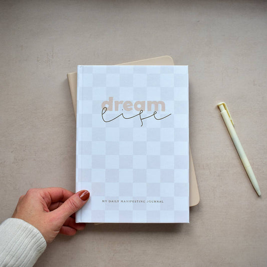 Dream Life Manifesting Journal with Positive Affirmations-Guided Dream Life Manifesting Journal-G Spot Studio