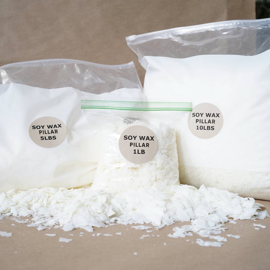 Pillar Soy Wax - For pillars, molds, melts, and tarts: 30lbs