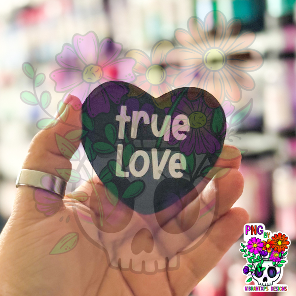 Checkered Conversation Hearts & Inserts - Freshie Mold: STFU Insert