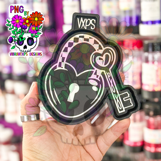 Lock and Key - Freshie Mold