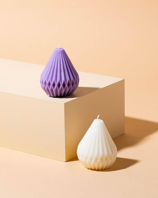 Super silicone pillar candle mold - dewdrop
