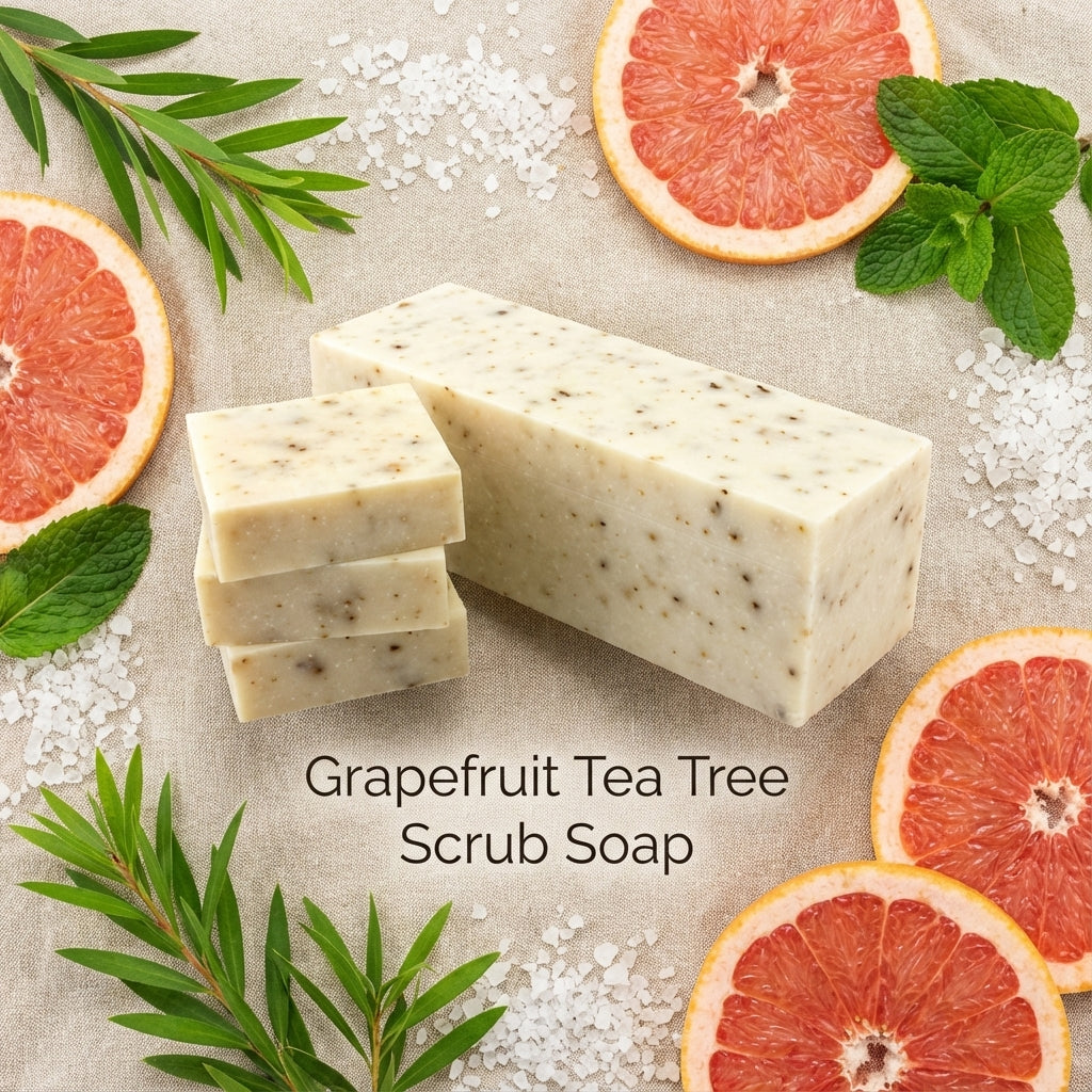 You will be generating high-quality product photos for an online stores product page. The product images should closely match the original products.
      Here is the prompt (IMPORTANT!): """An artistic, overhead flat lay composition of the 'Grapefruit Tea