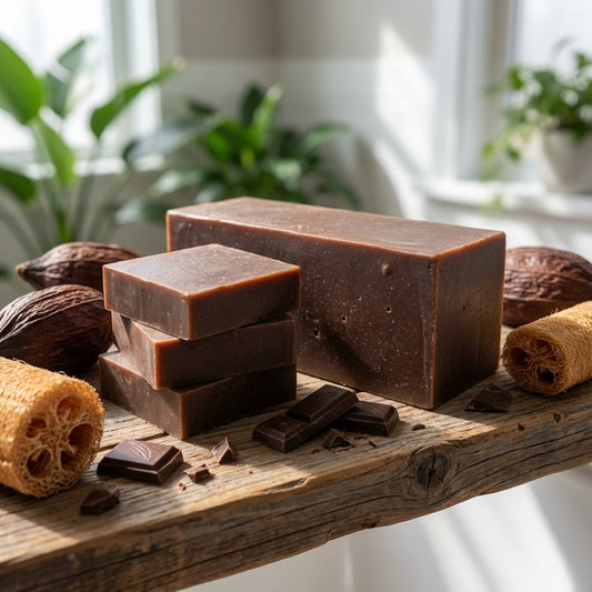 You will be generating high-quality product photos for an online stores product page. The product images should closely match the original products.
Here is the prompt (IMPORTANT!): """Design a styled lifestyle image featuring the Triple Chocolate So