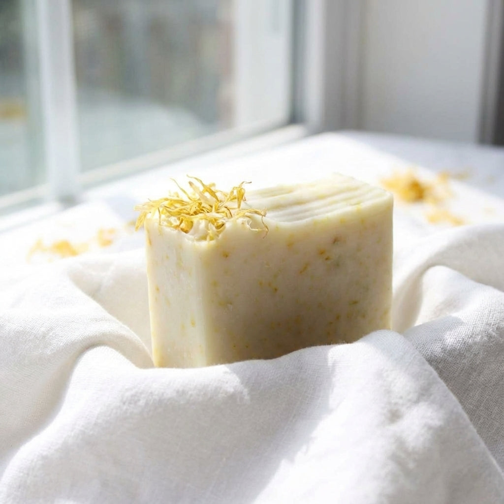 You will be generating high-quality product photos for an online stores product page. The product images should closely match the original products.
      Here is the prompt (IMPORTANT!): """A minimalist, high-key studio setup showcasing the Unscented Cale