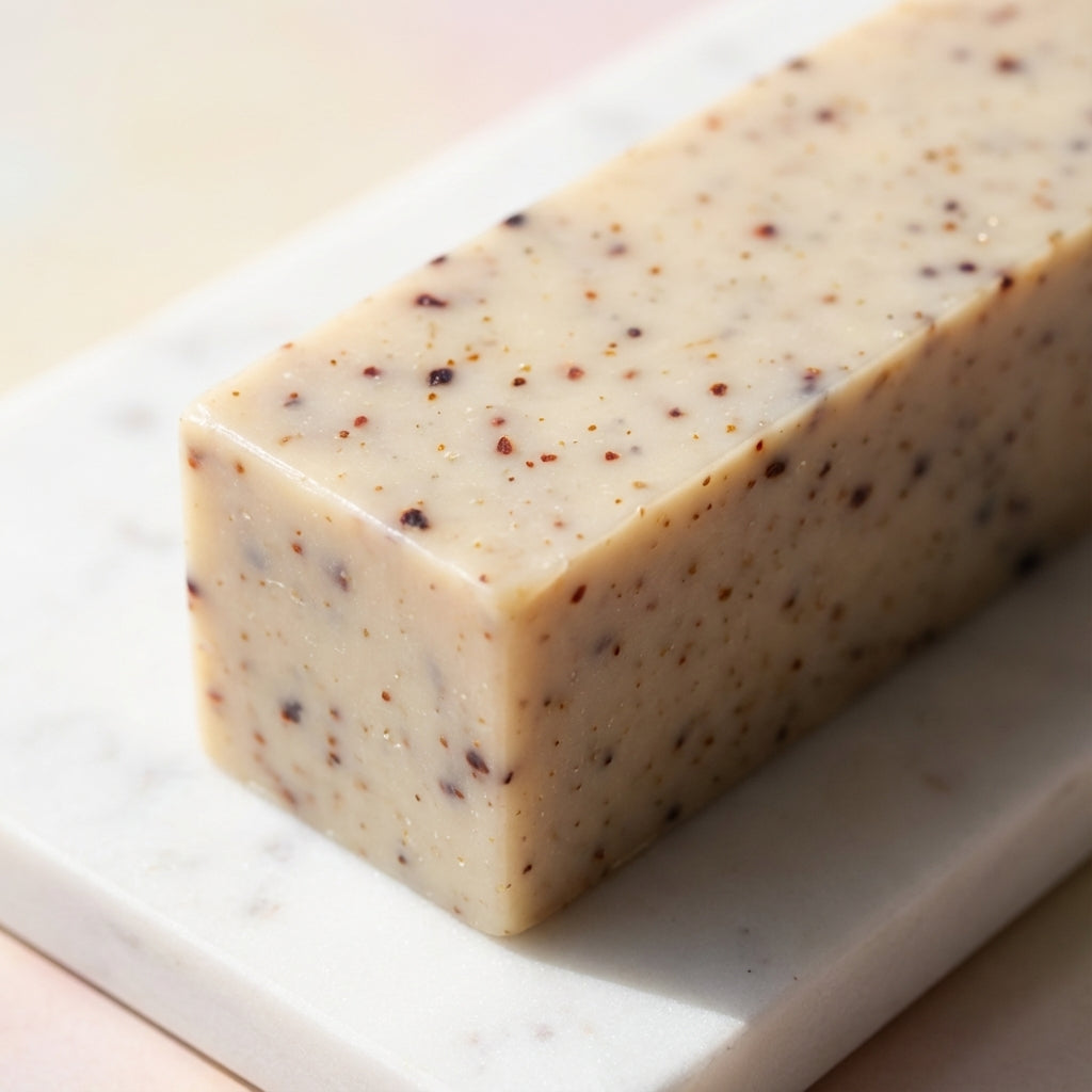 You will be generating high-quality product photos for an online stores product page. The product images should closely match the original products.
      Here is the prompt (IMPORTANT!): """Generate a close-up, macro shot of the 'Yoni Bar with Persimmons 